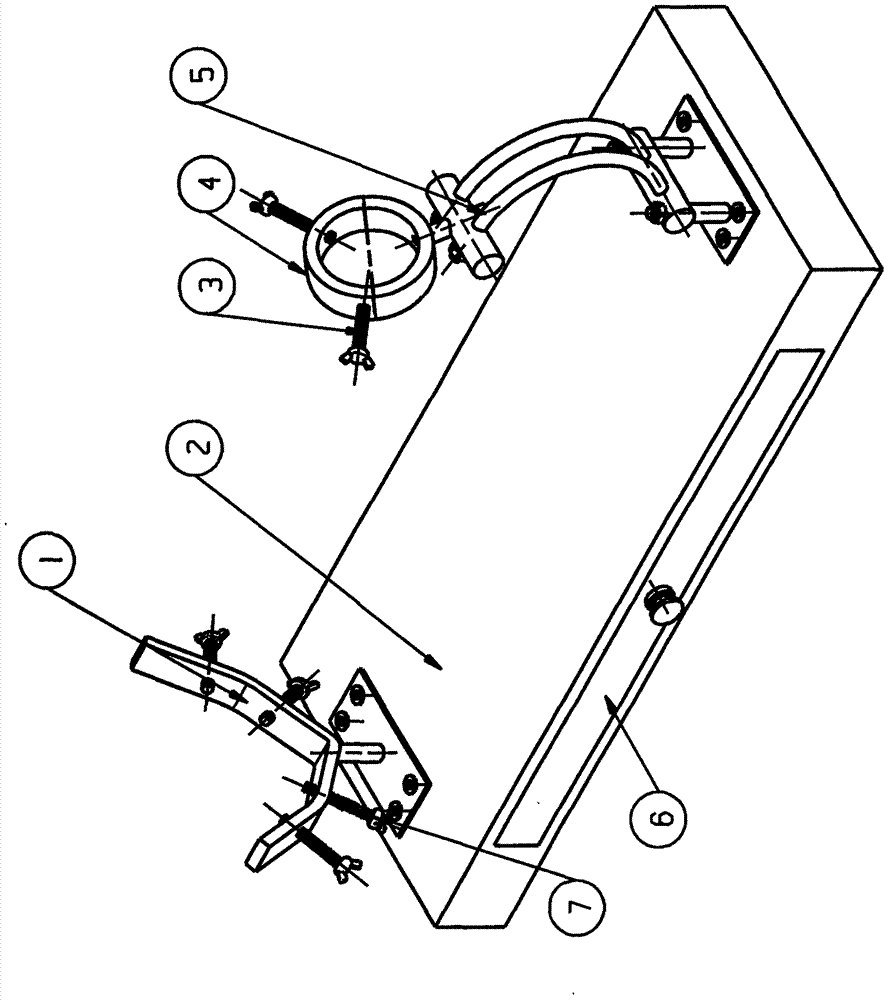 Stainless steel ham rack