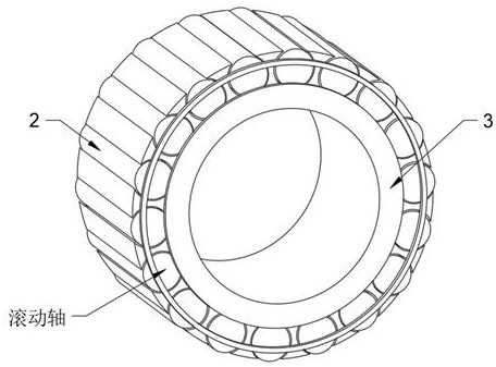 Bearing for biomass granulator