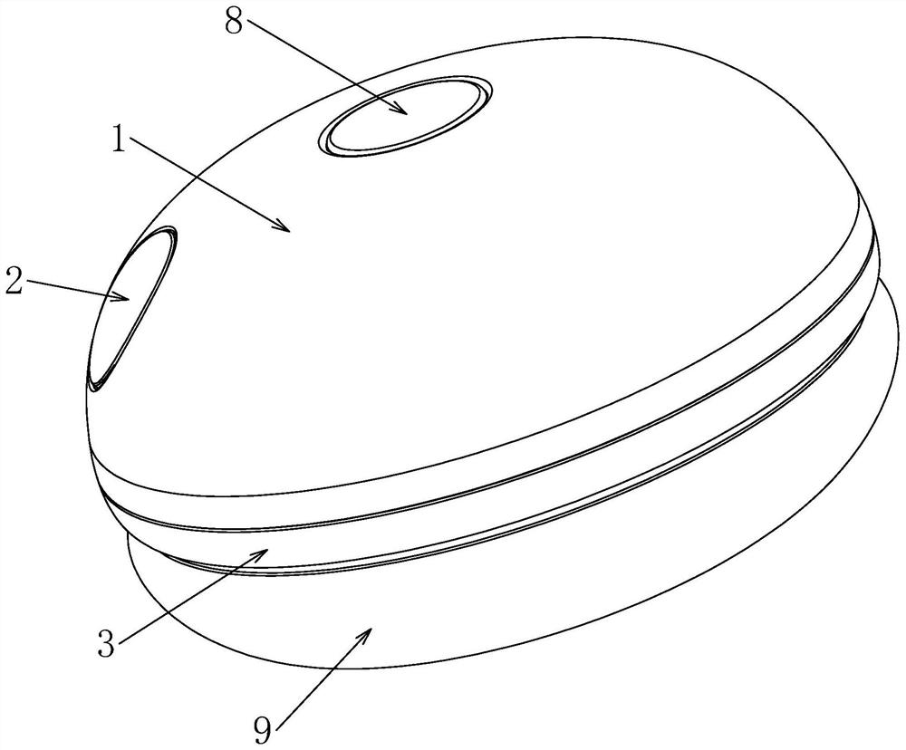 Powdering container