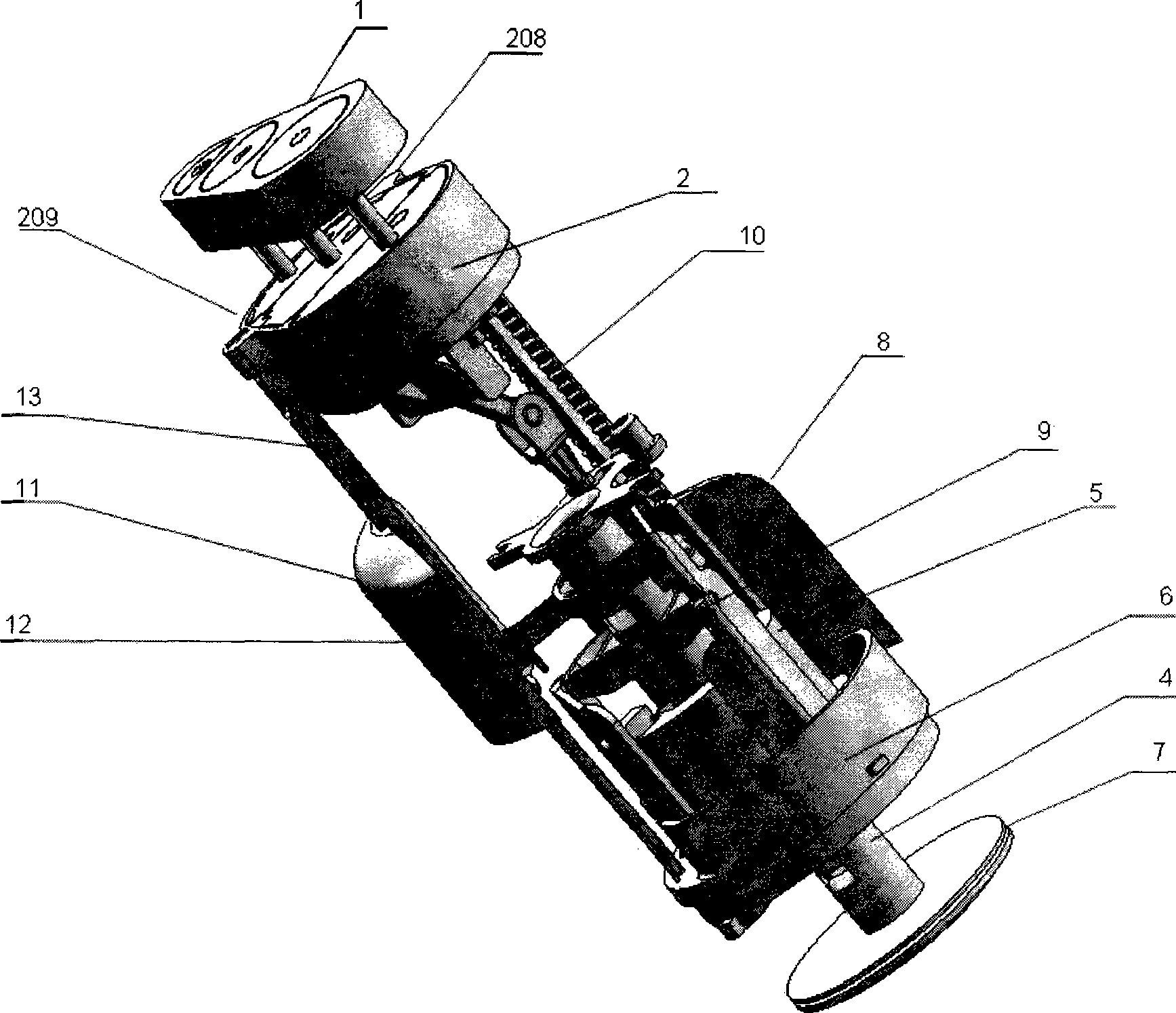 Three-key drain valve special for water saving toilet article