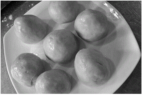 Steamed bread with great amount of soybean dietary fiber and production method of steamed bread