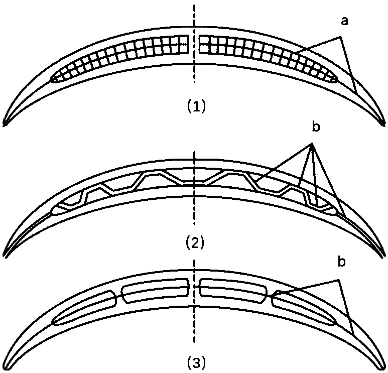 Hollow fan blade-based aero-engine cooling and cooling air integrated design method
