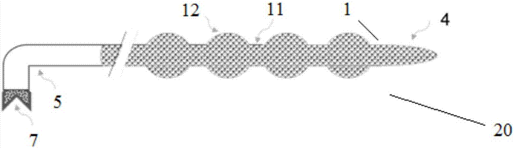 In-vivo enrichment device of circulating free DNA
