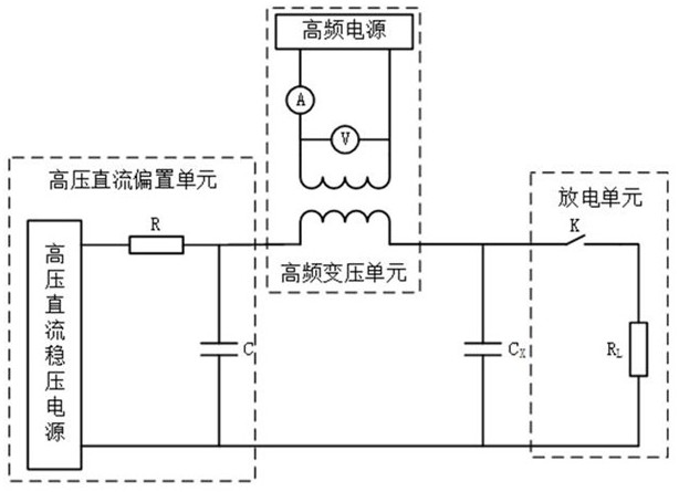 A method for measuring capacitance value in high voltage environment