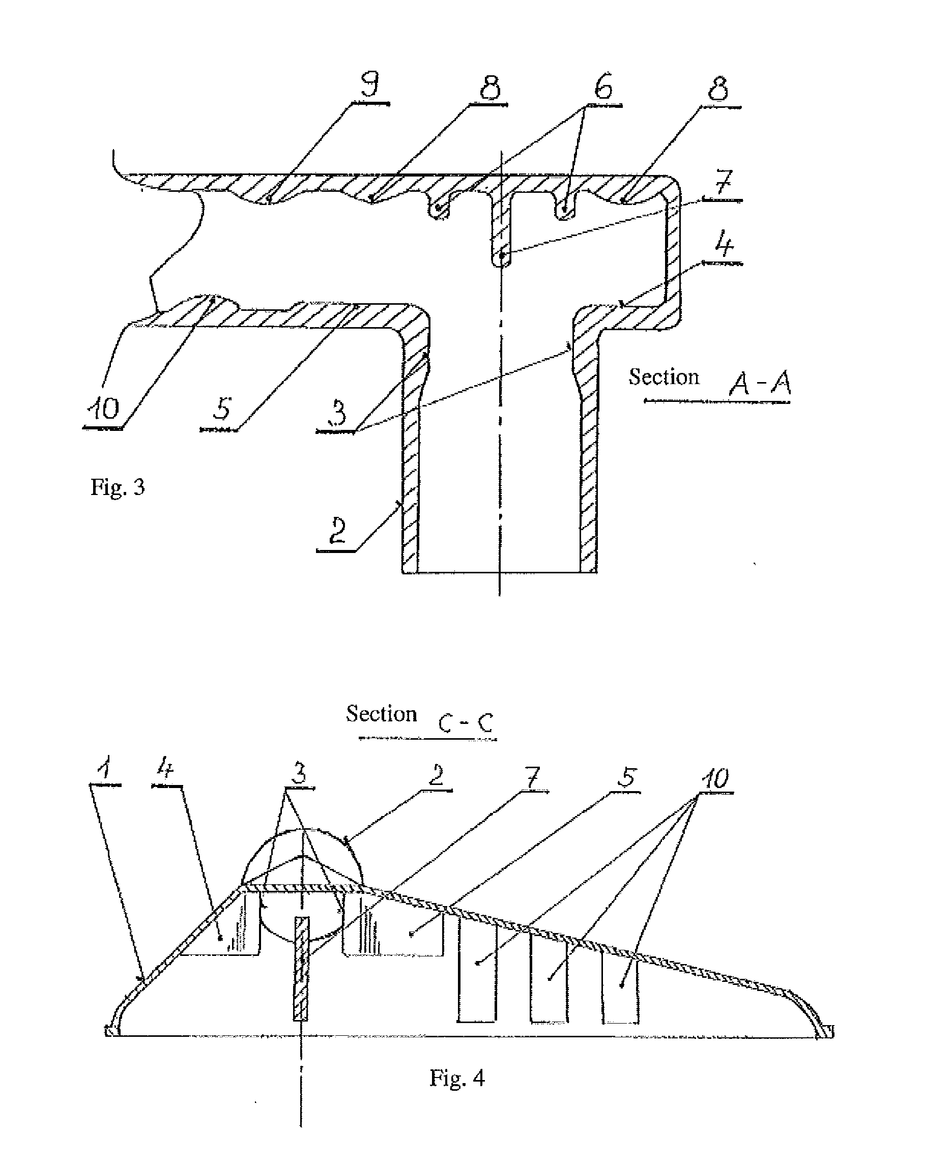 Tank and spout interface for heat exchanger and its manufacturing
