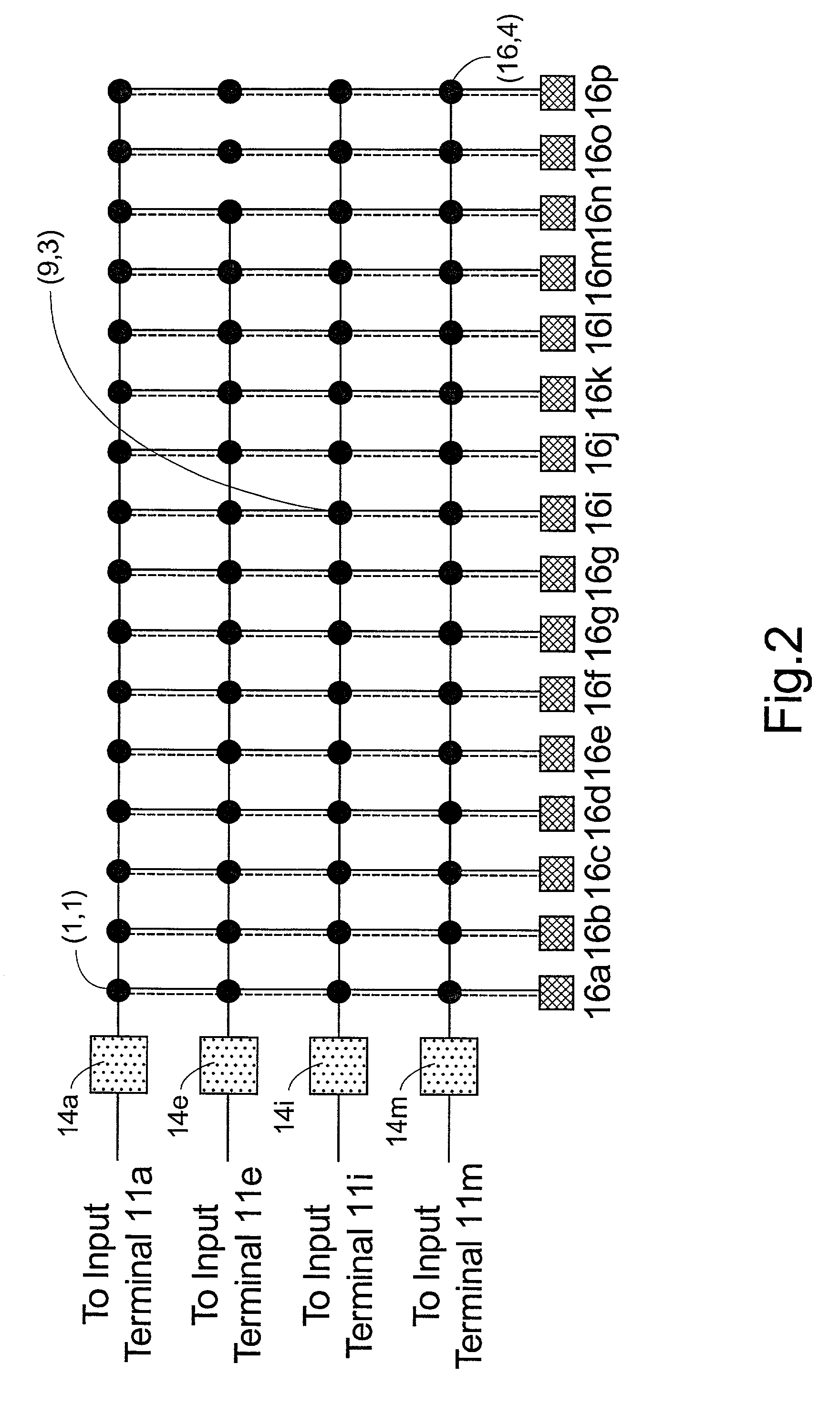 Self-routing data switching system