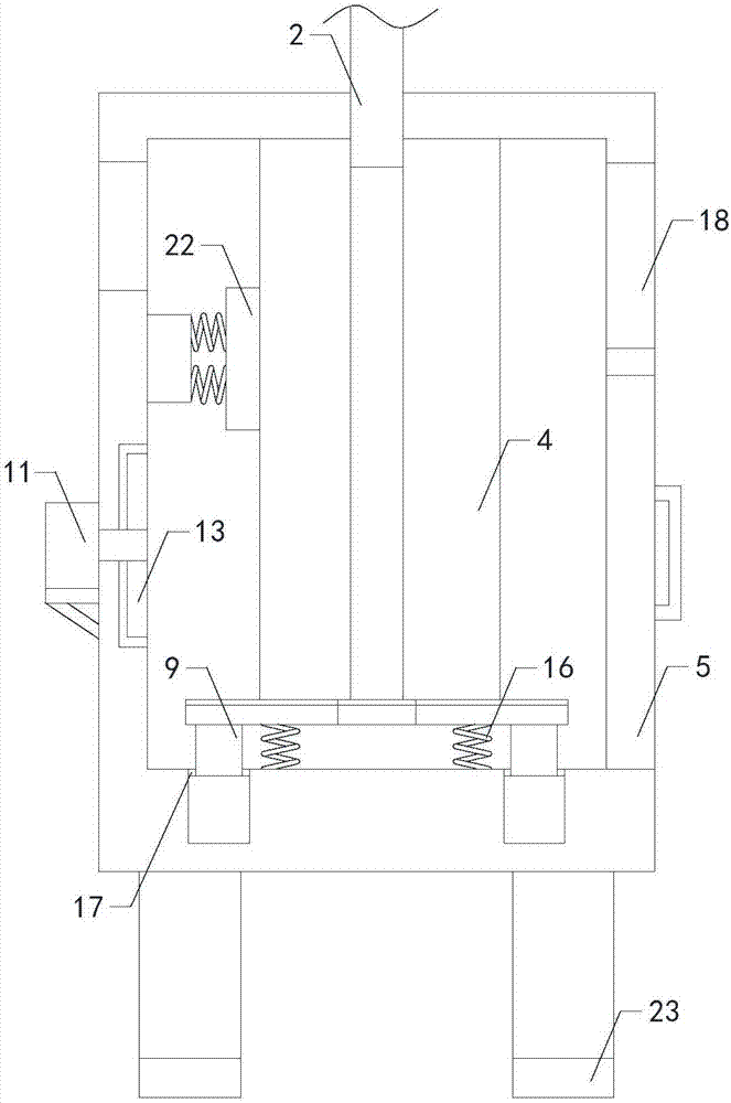 Flue gas desulfurization device