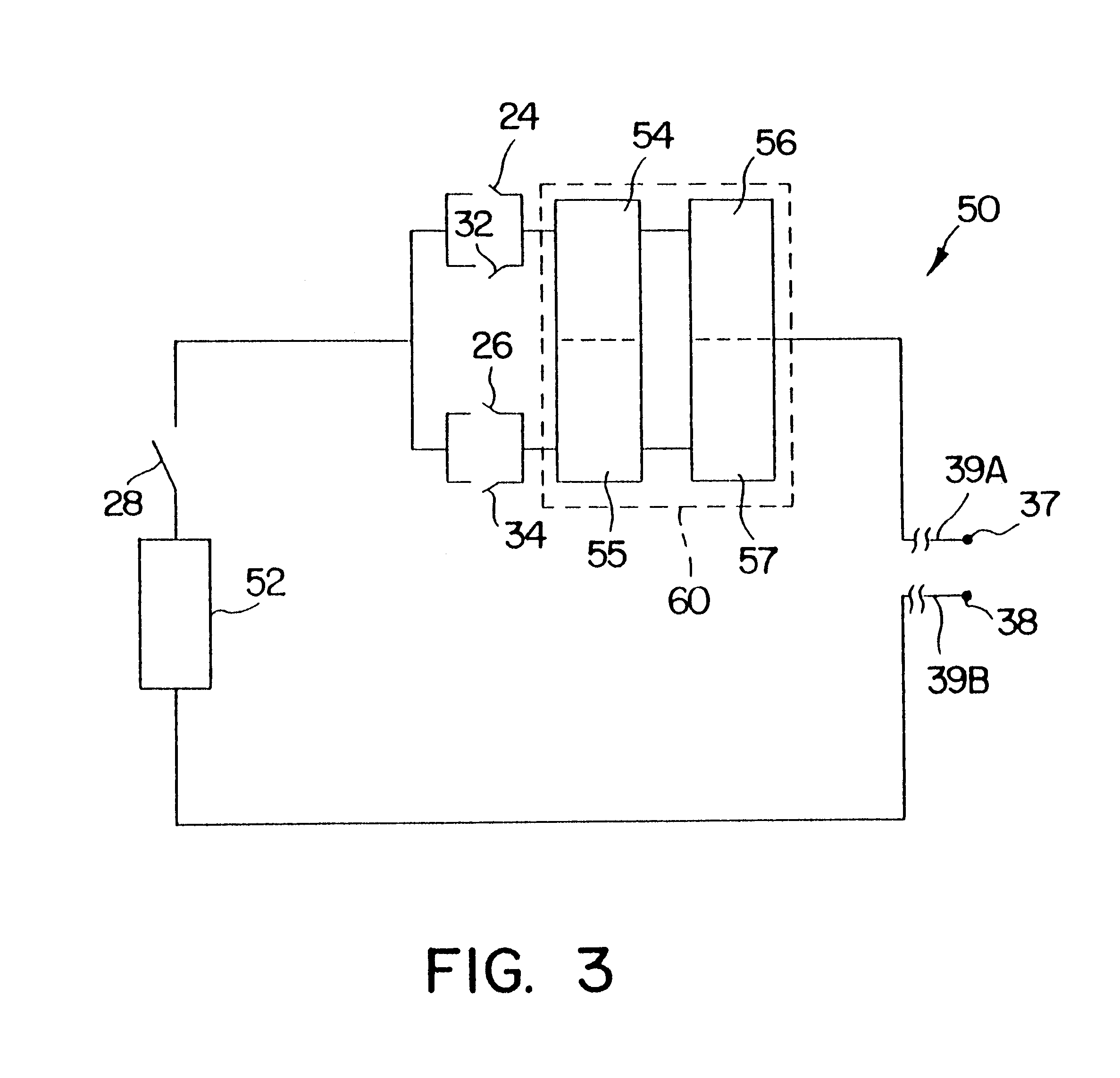 Method and device for electronically controlling the beating of a heart using venous electrical stimulation of nerve fibers