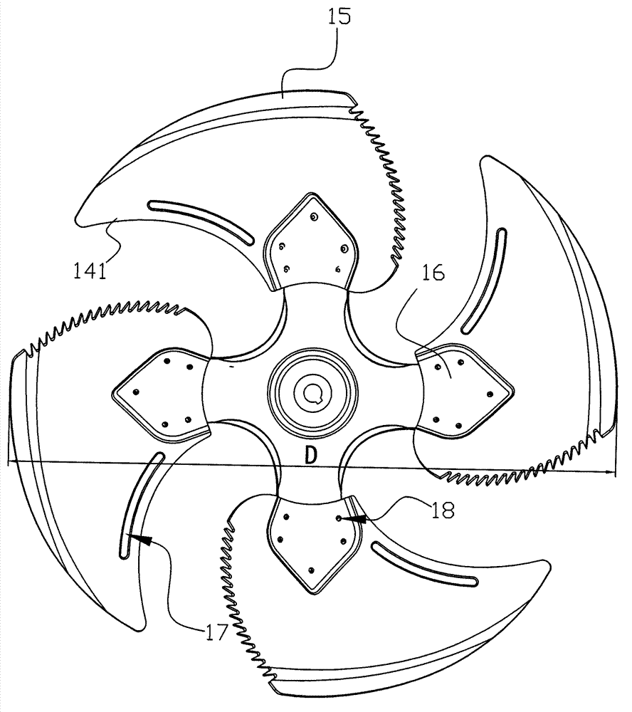Fan blade wheel