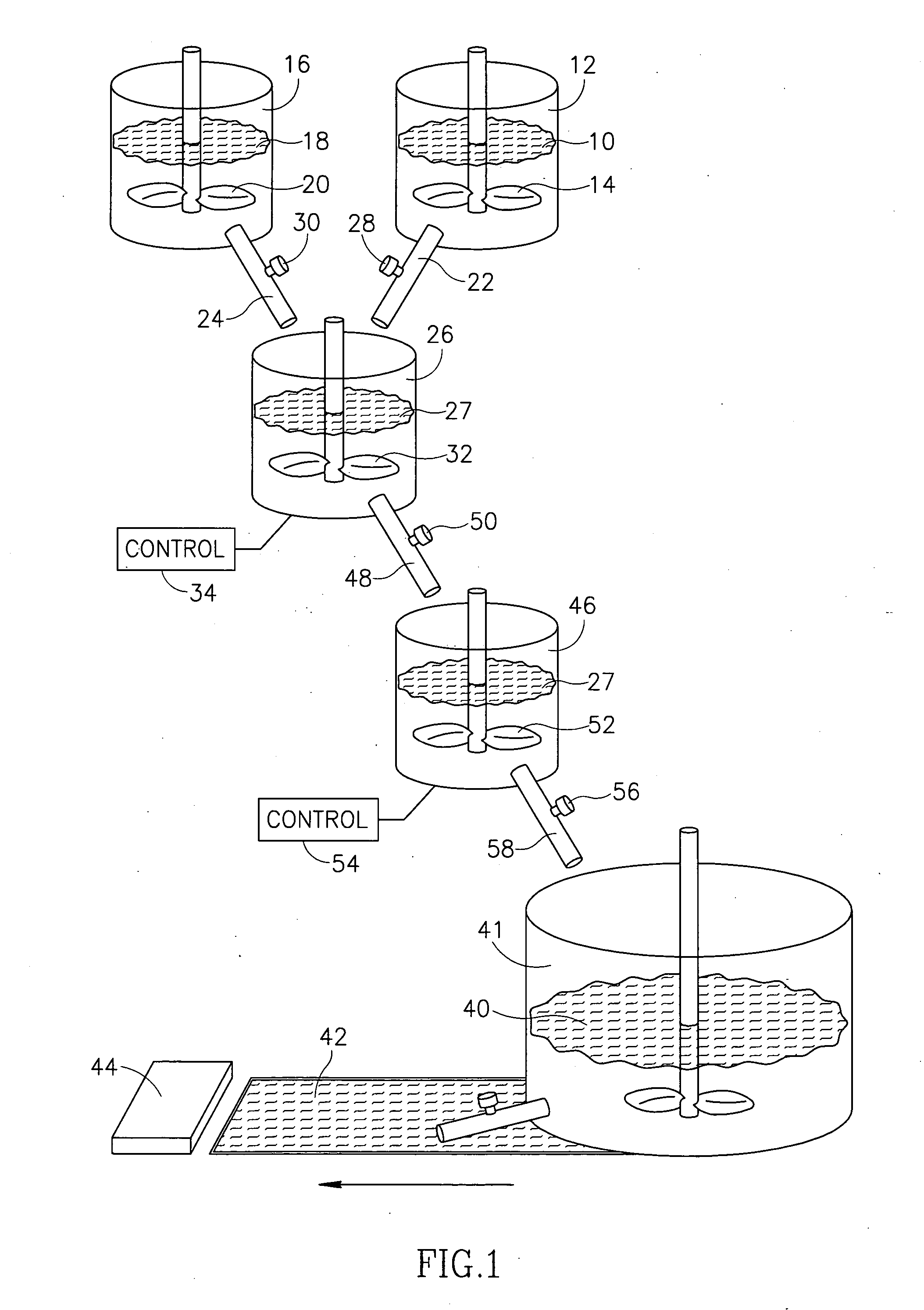 Paper product and method therefor using molten wax suspension