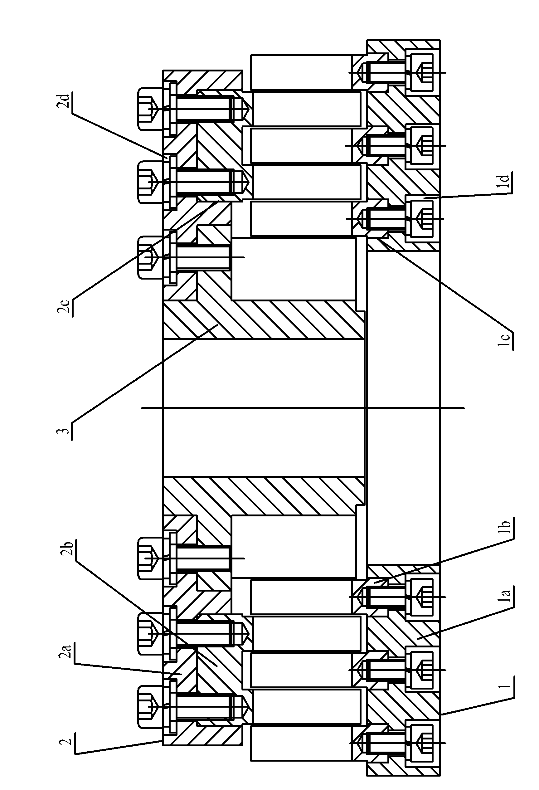 Stator-rotor structure with replaceable crushing gear rings for high shearing equipment