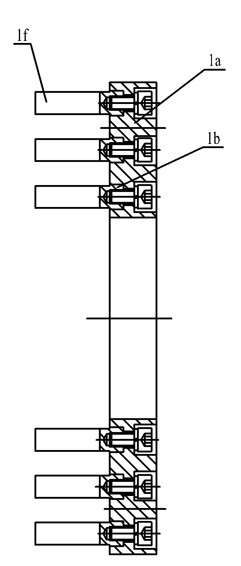 Stator-rotor structure with replaceable crushing gear rings for high shearing equipment