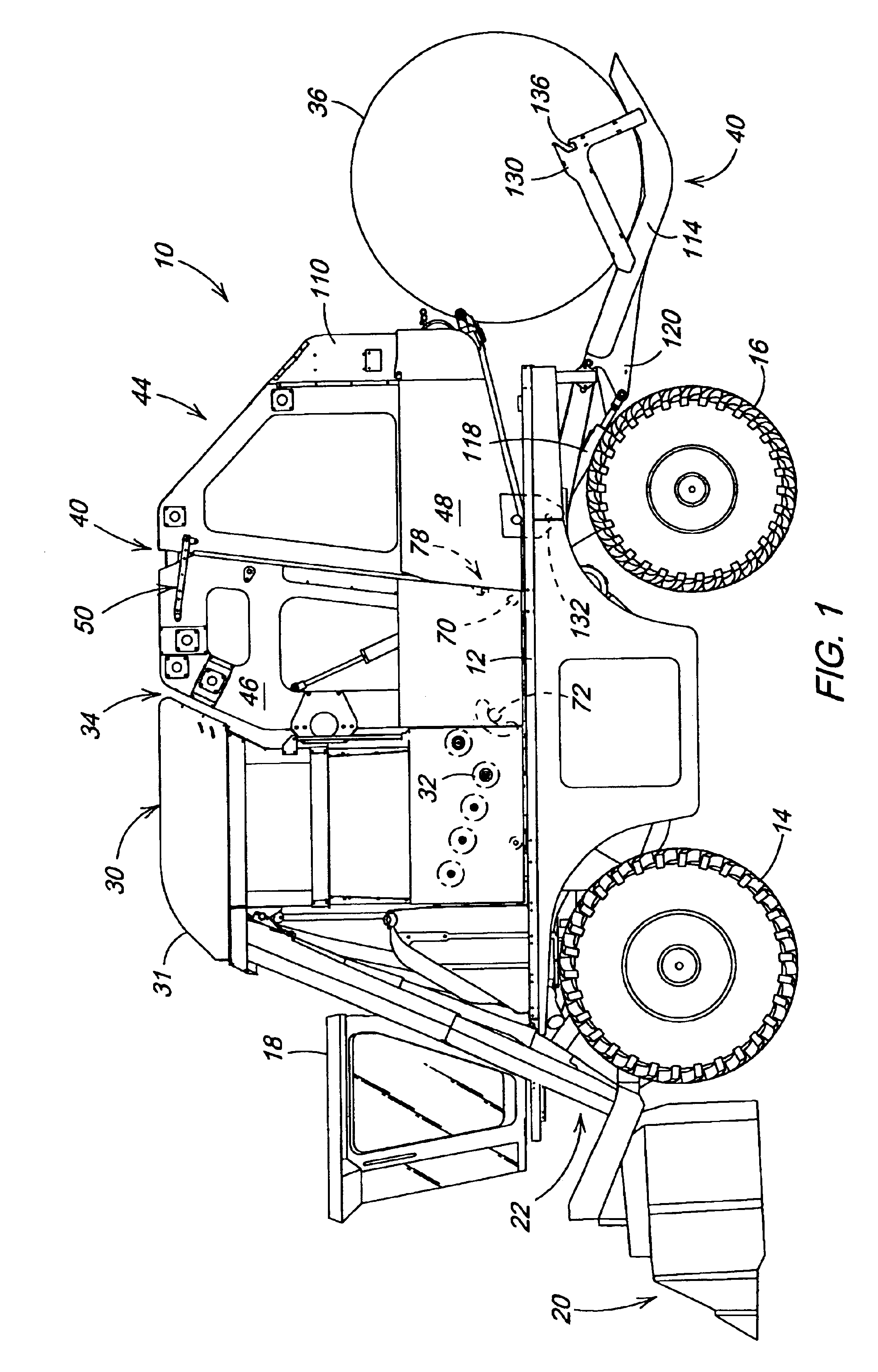 Baler gate linkage and latch structure