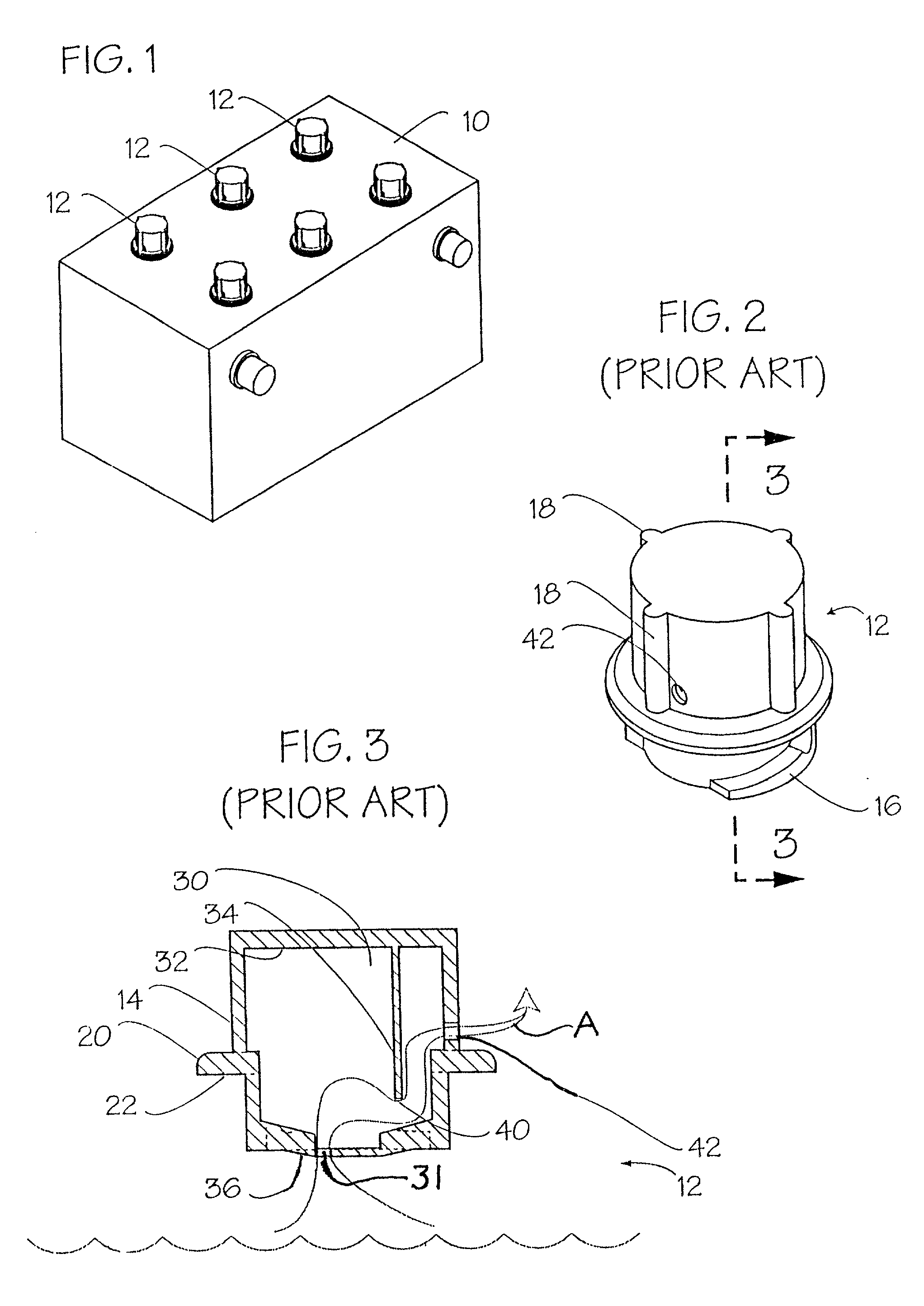 Lead-acid safety battery cap