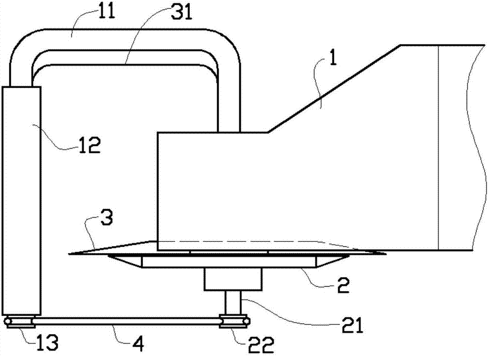 Direction adjustable self-feeding electric scissors