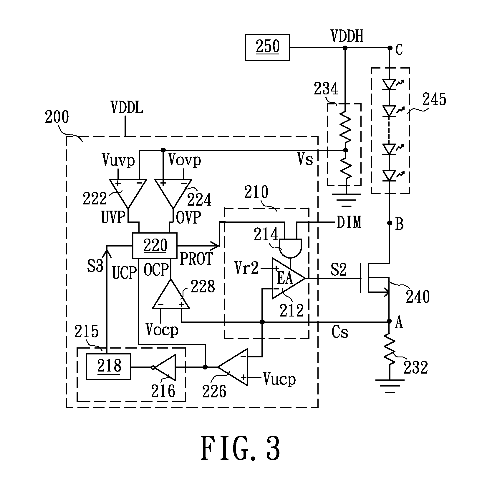 LED driving circuit and driving controller for controlling the same