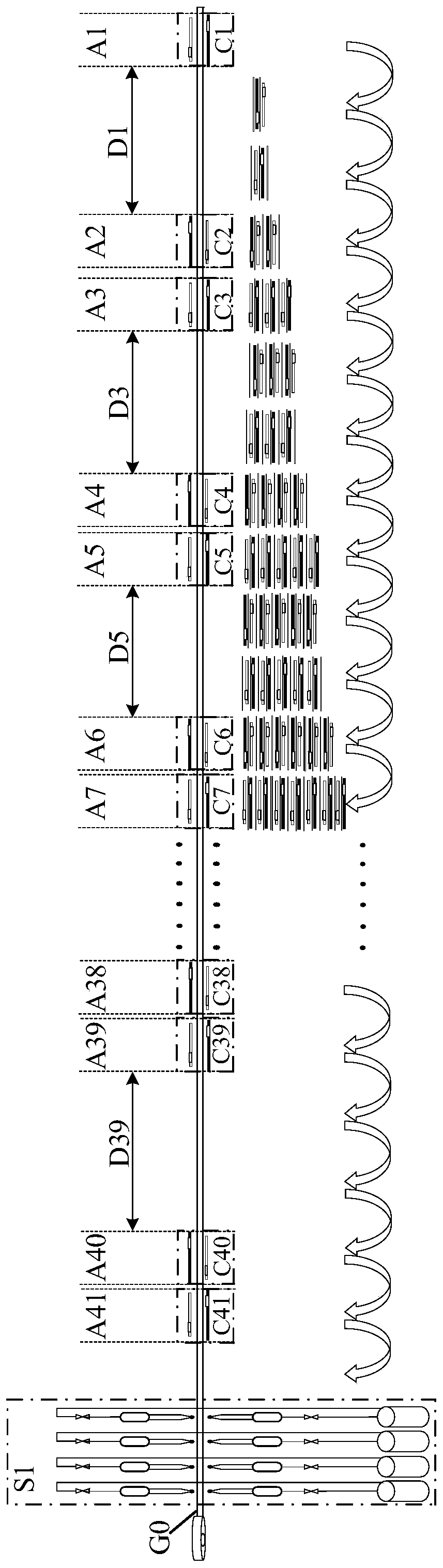 Battery core manufacturing method and system
