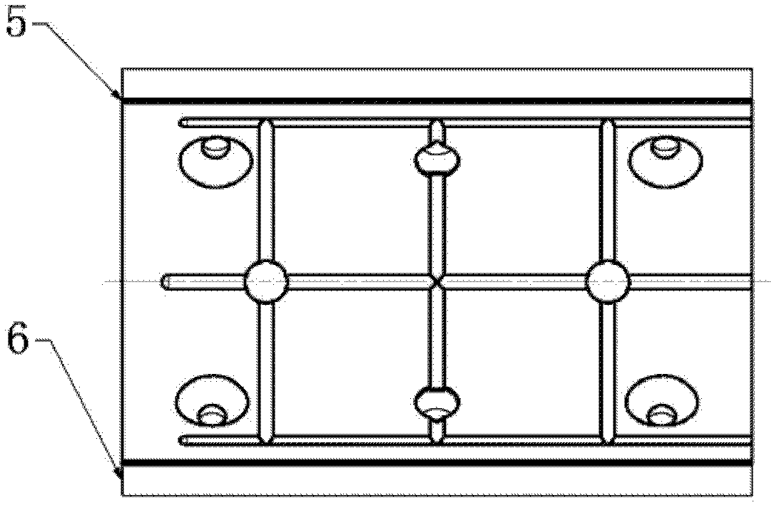 Steel backing/polymer composite material lining bearing bush and preparation method