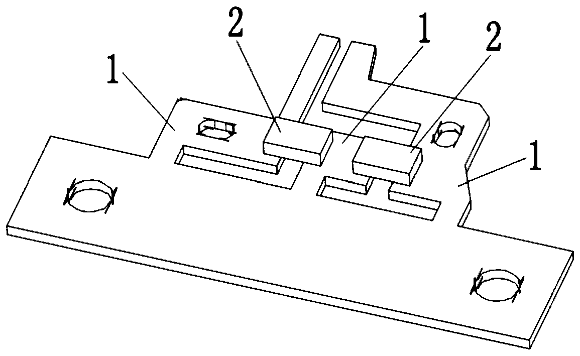 Electronic element, plastic coating technology of microswitch with resistor and microswitch with resistor