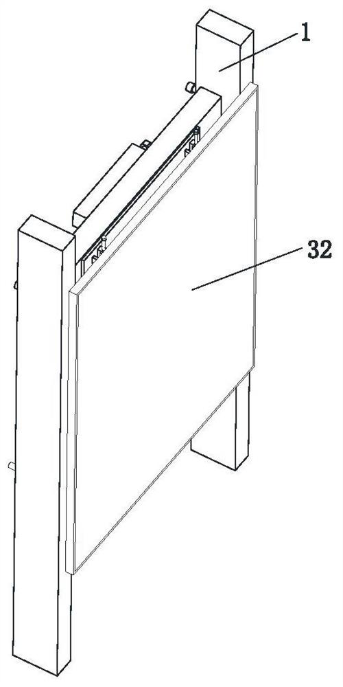 Fabricated tempered glass curtain wall