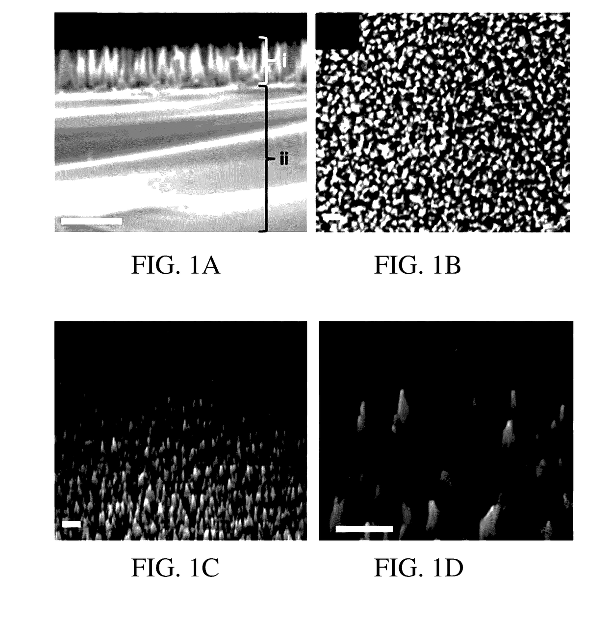 Processing of superhydrophobic, infrared transmissive, Anti-reflective nanostructured surfaces