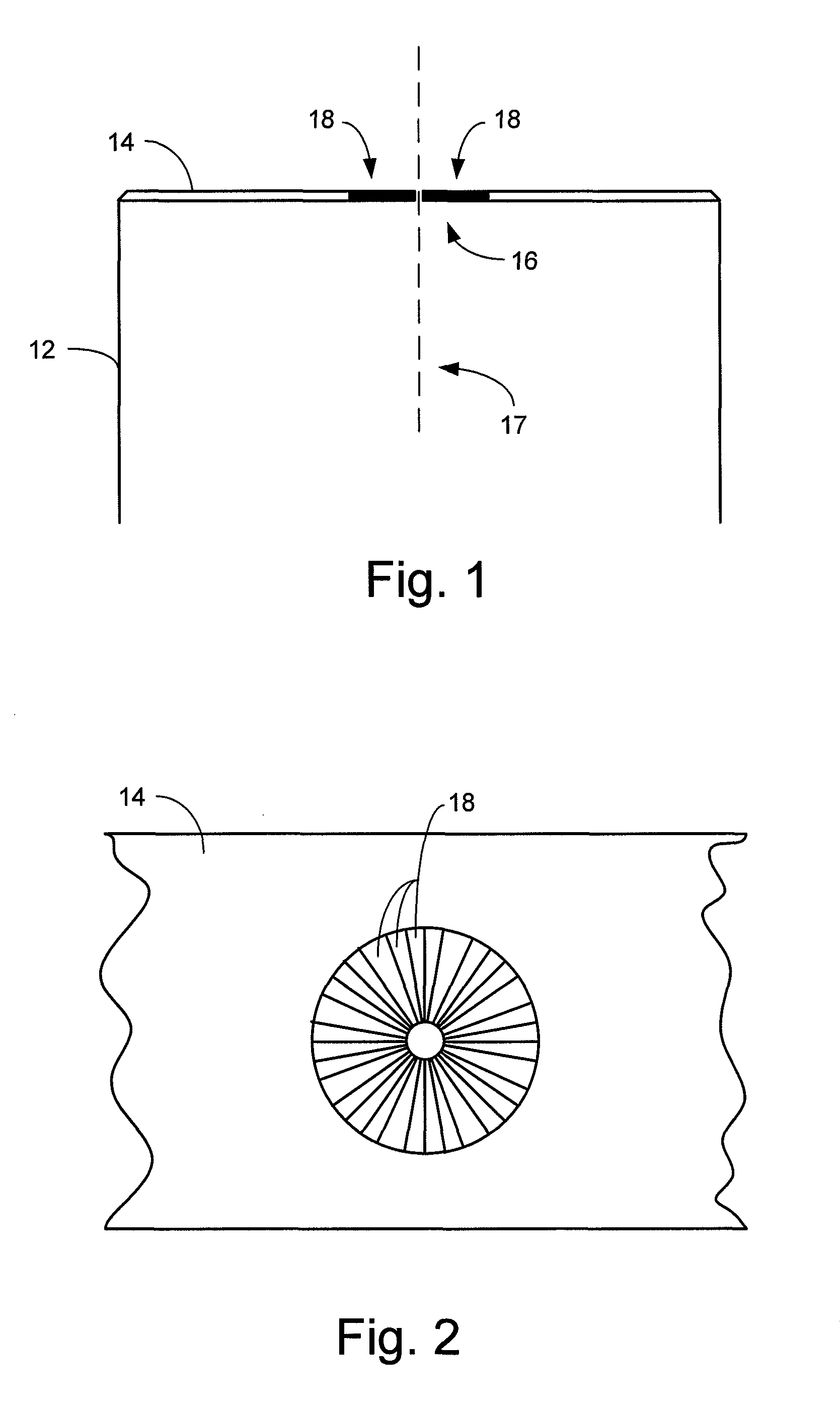 Electrode containers and associated methods