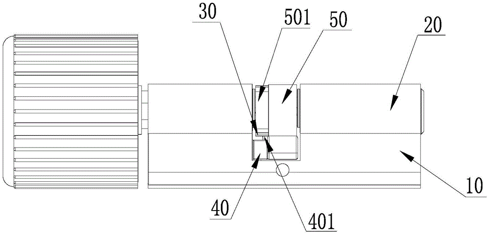 An electronic lock capable of detecting the rotation direction of the lock cylinder and its working method