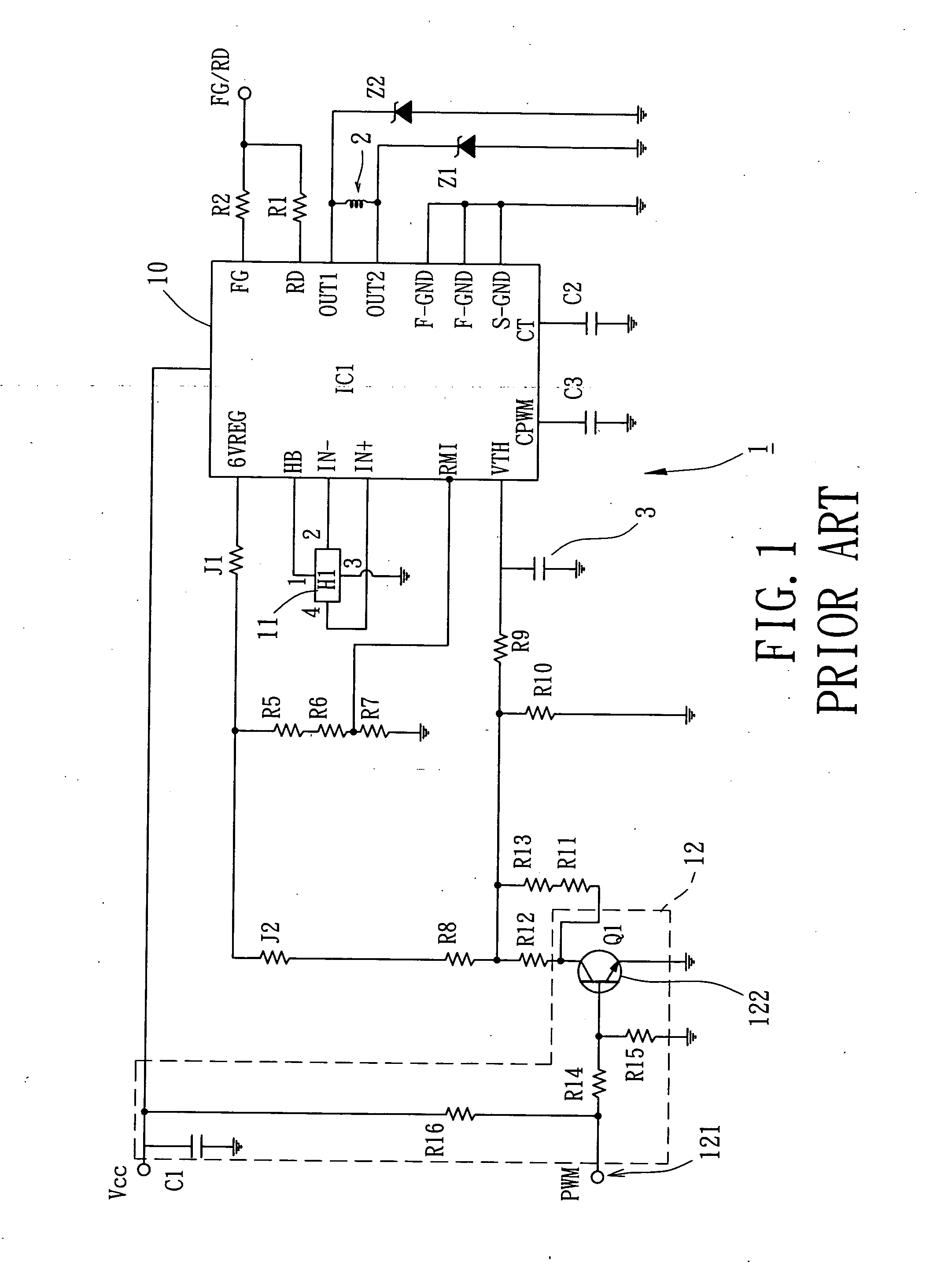 Frequency-variable pulse-width-modulation motor drive circuit capable of operating under different pwm frequencies