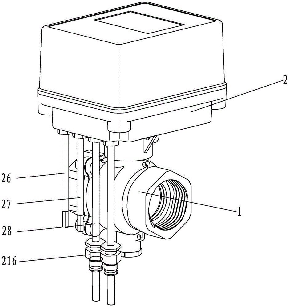 A remote control valve