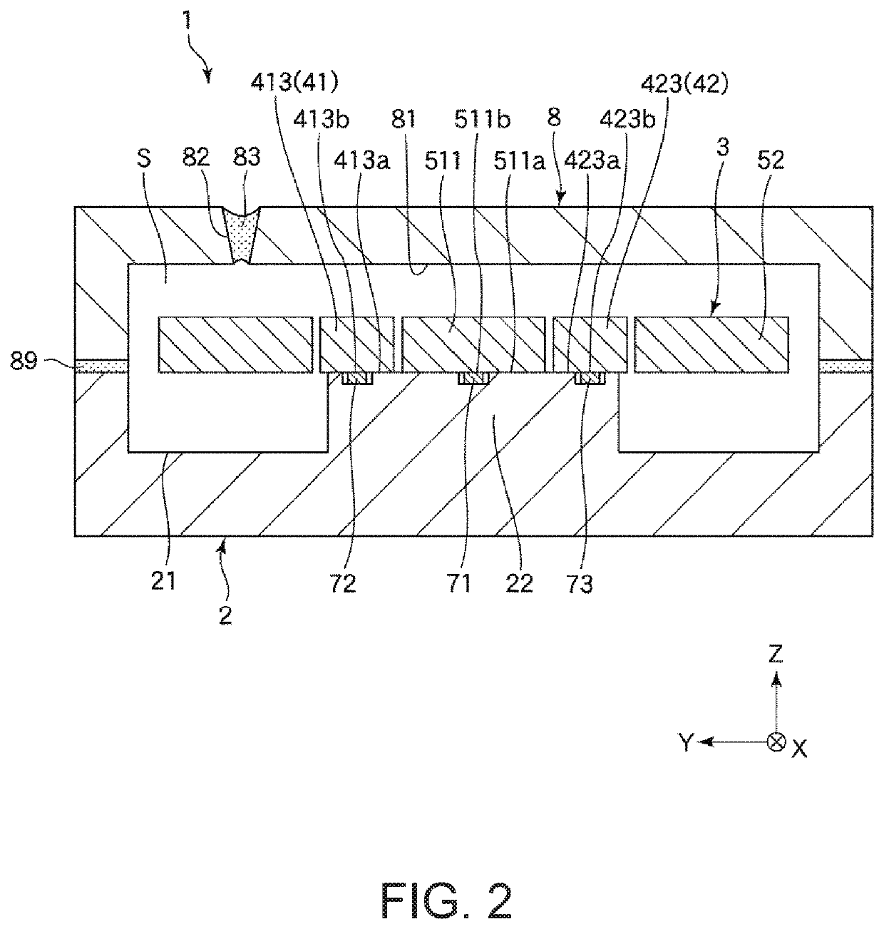 Physical quantity sensor, physical quantity sensor device, electronic apparatus, and vehicle