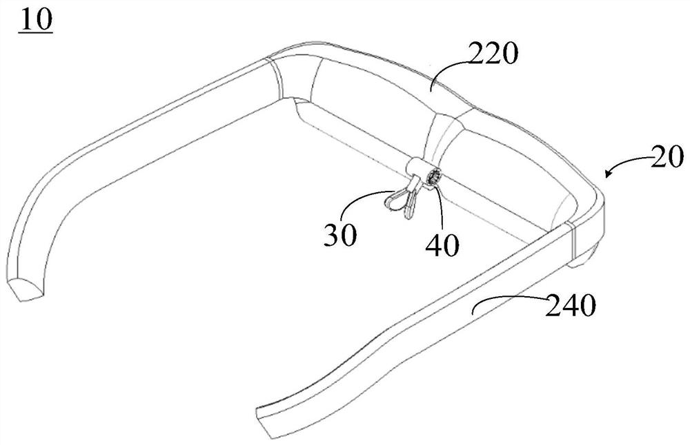 Glasses head-mounted device and control method thereof