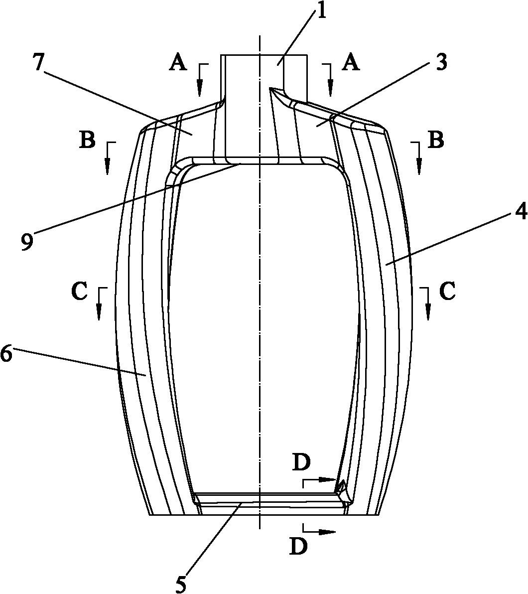 Fluid stirring paddle