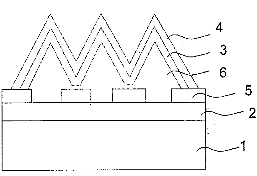 Gallium nitride based LED epitaxial slice structure and method for preparing the same