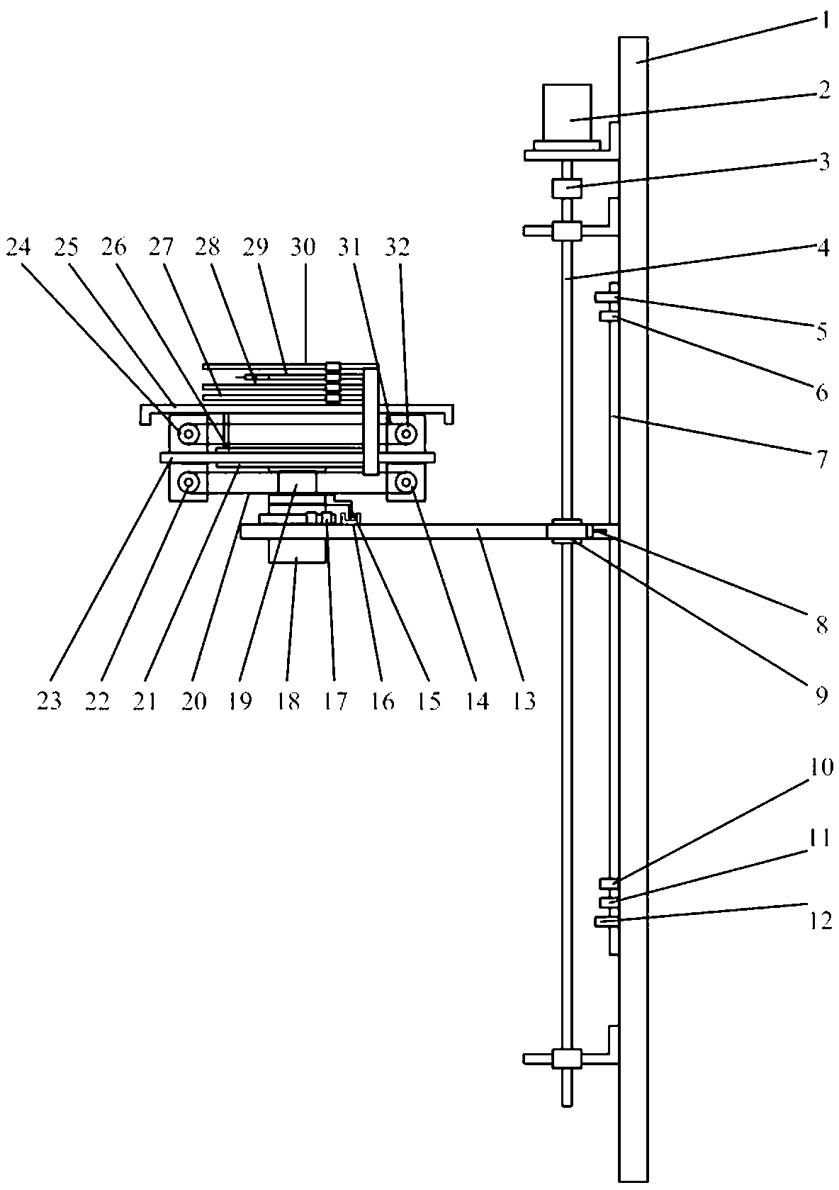 Device for delivering wafers processed in a plurality of chambers