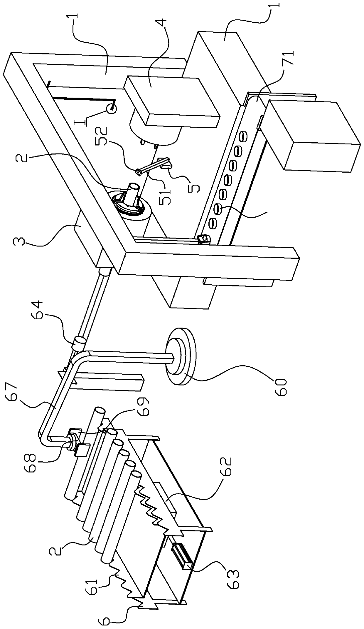 A kind of welding method of glass tube and metal tube