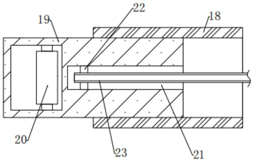 Building fire-fighting facility detection device