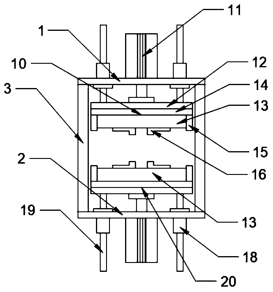 Battery corner seal positioning mechanism based on packaging equipment