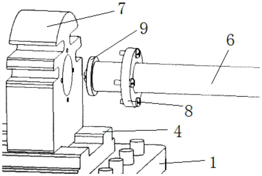 A round printed part shell potting tool and its holding method