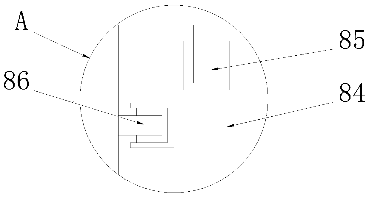 Train anti-derailing device capable of dynamically monitoring track state