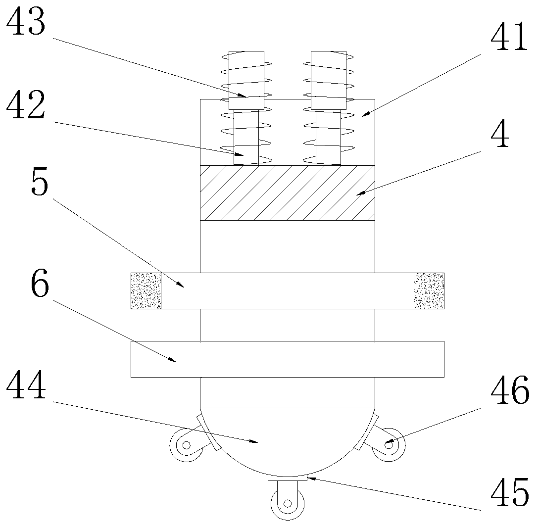 Train anti-derailing device capable of dynamically monitoring track state