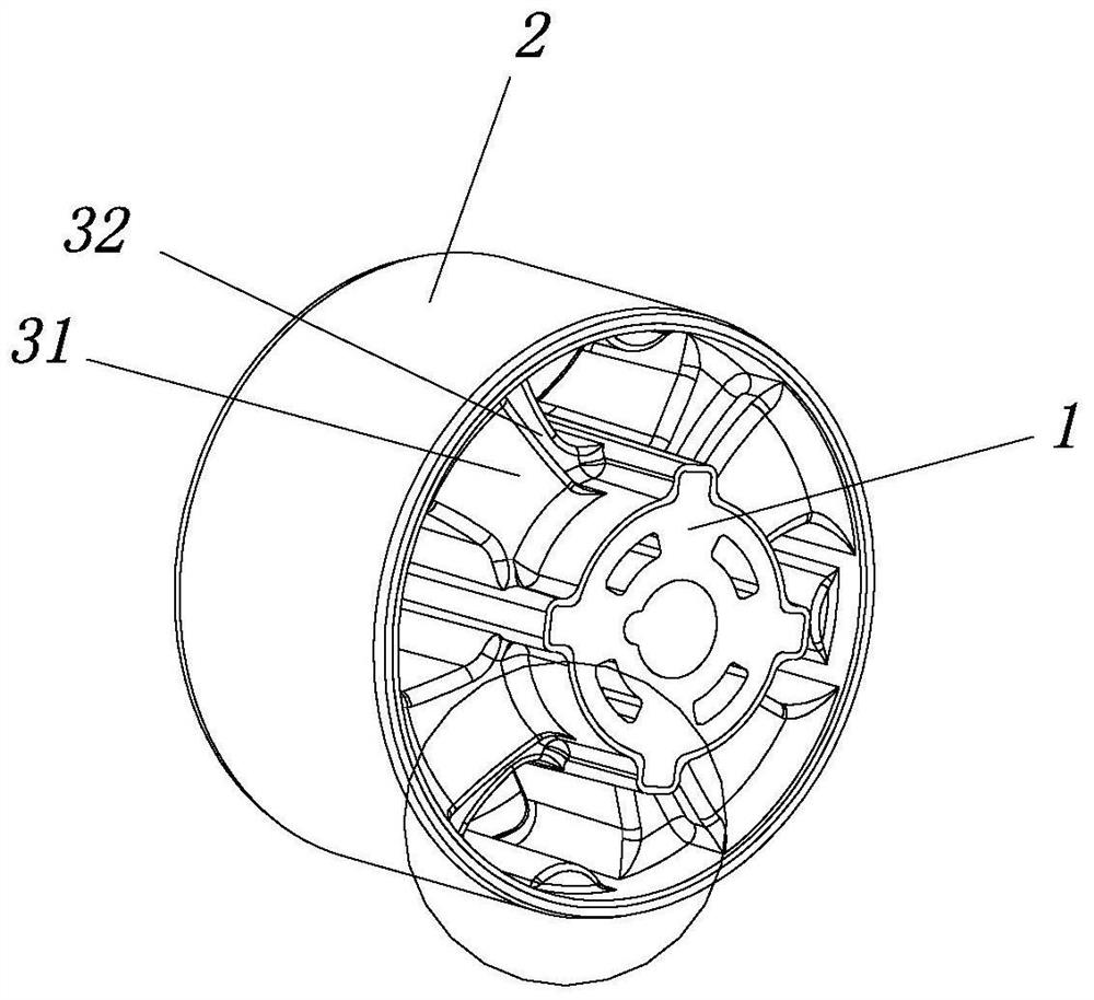 Bushing for electric vehicle powertrain suspension and suspension system