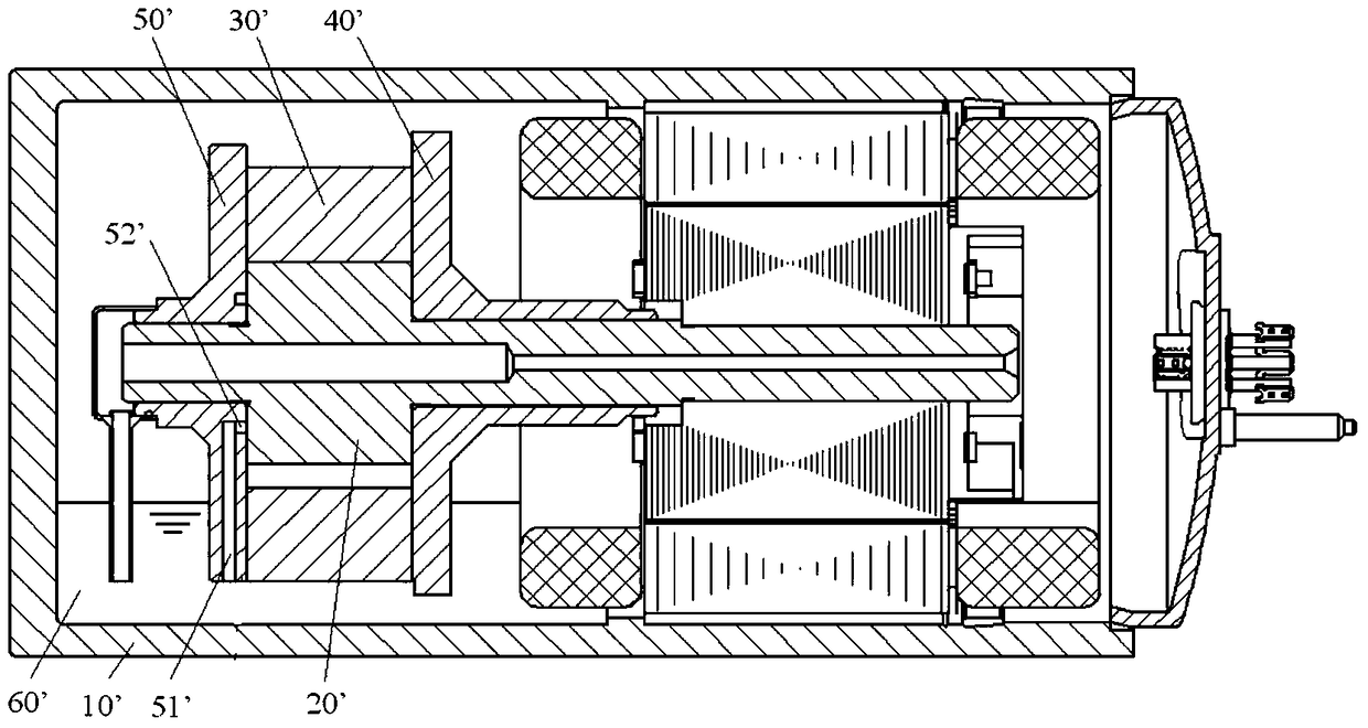 Pump components, compressors and heat transfer systems