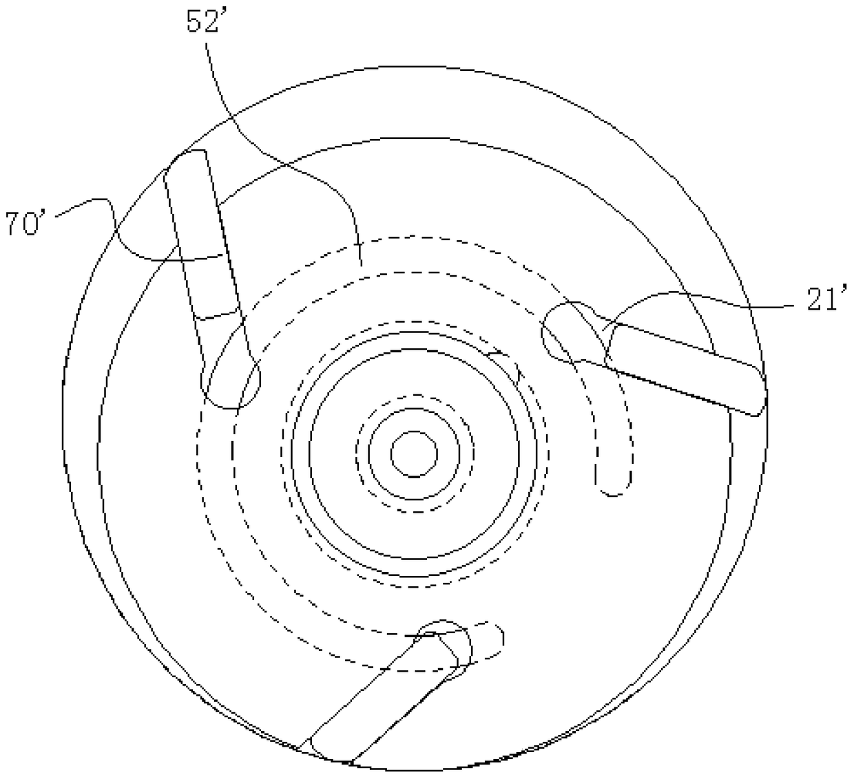 Pump components, compressors and heat transfer systems