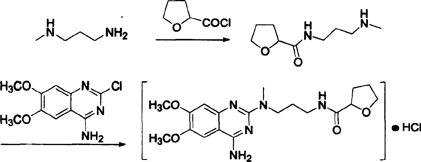 Process for preparing alfuzosin hydrochloride