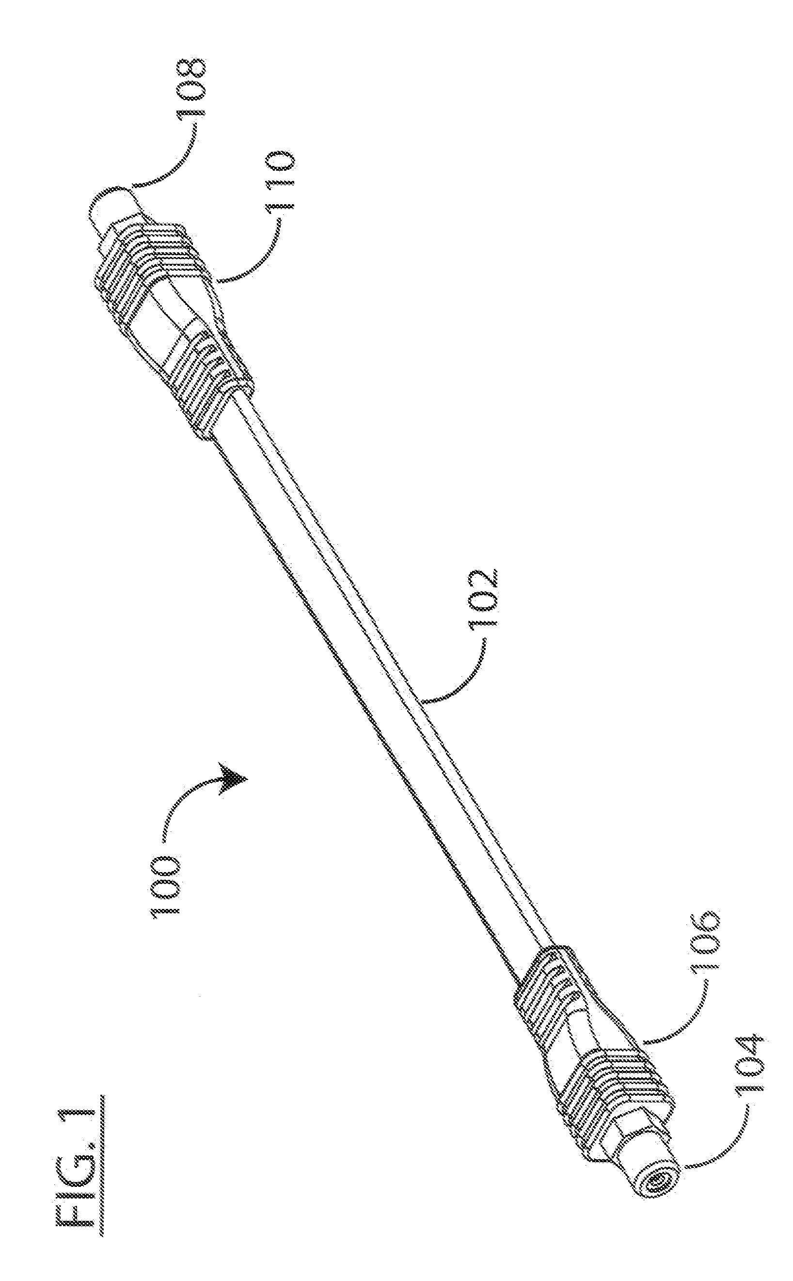 Guarded coaxial cable assembly