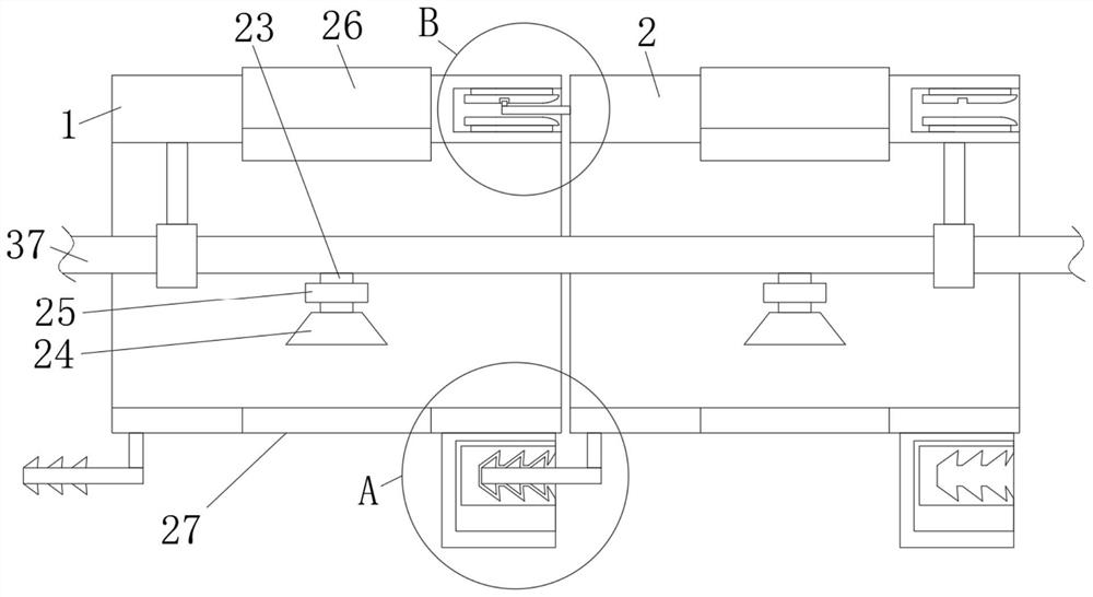 Spraying type cleaning treatment system and method applicable to multiple fields