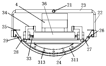 Automatic balancing car of ferris wheel three-dimensional garage and control method thereof