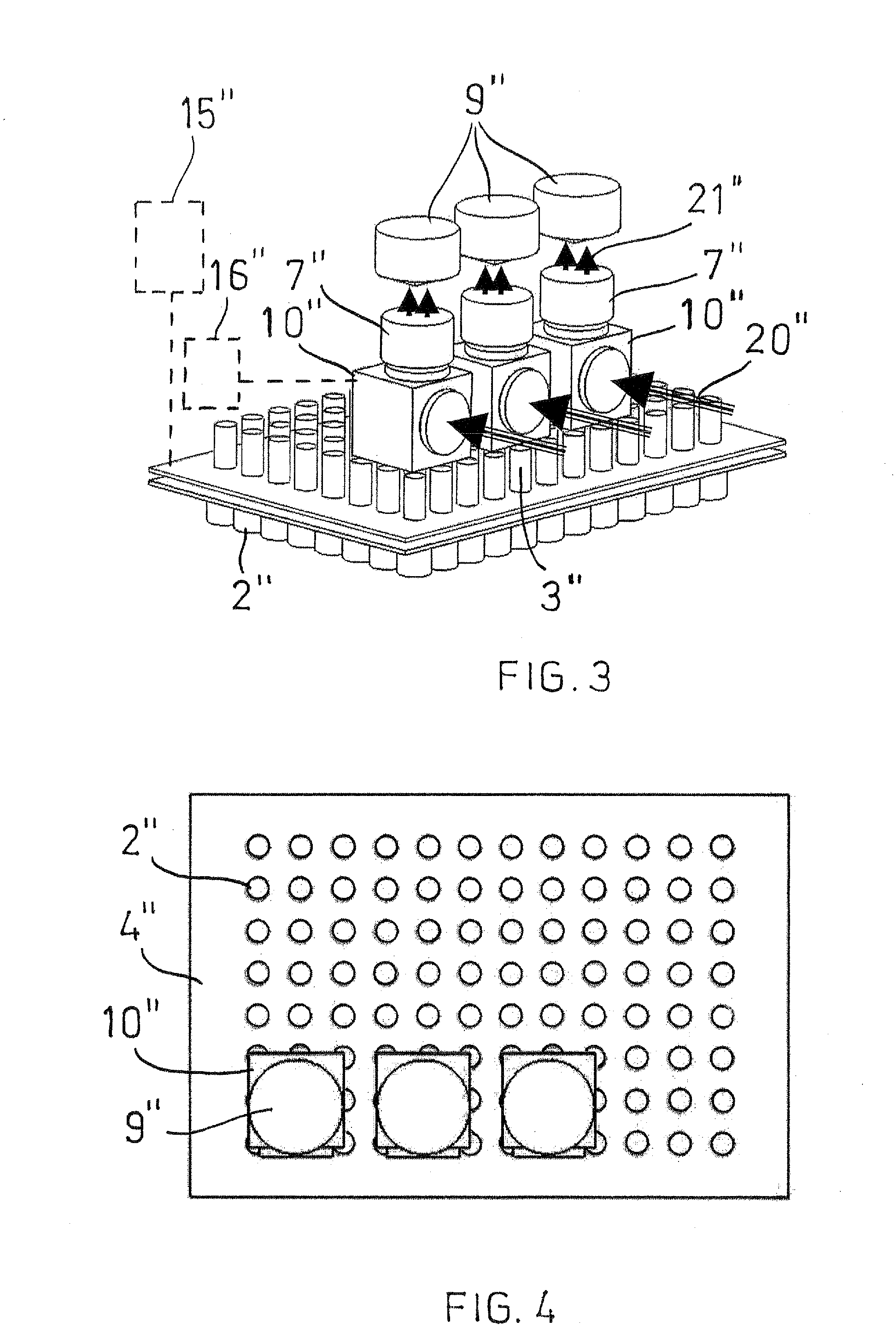 Arrangement in an Imaging System for Microtitre Wells