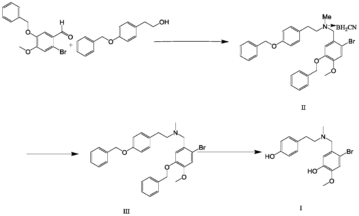 A kind of preparation method of galantamine key intermediate