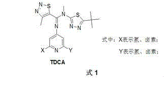 Novel method for synthesizing 1,2,3-thiadiazole-5-formamidine compound